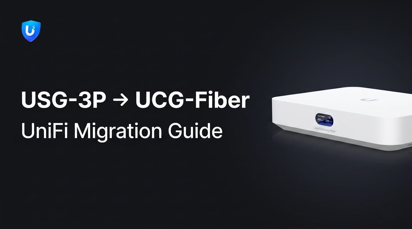 Migrating from USG-3P to UniFi Cloud Gateway Fiber